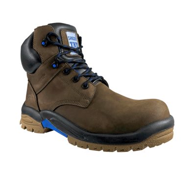 Botin Leonidas Nobuck Color Marrón Hidrofujado