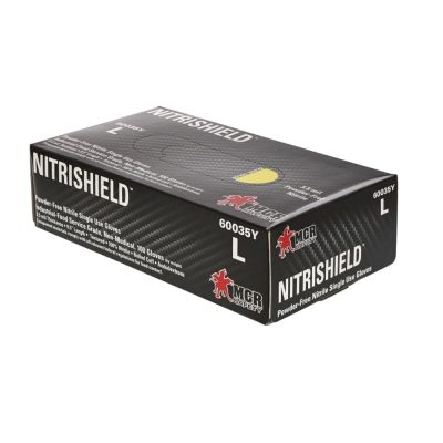 Guante 6016b quirurgico negro MCR