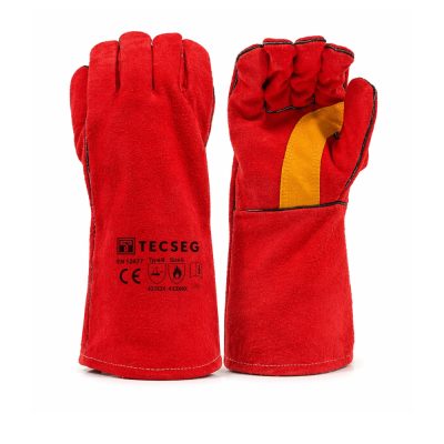 Guante Soldador Tecseg Gs400 con Refuerzo