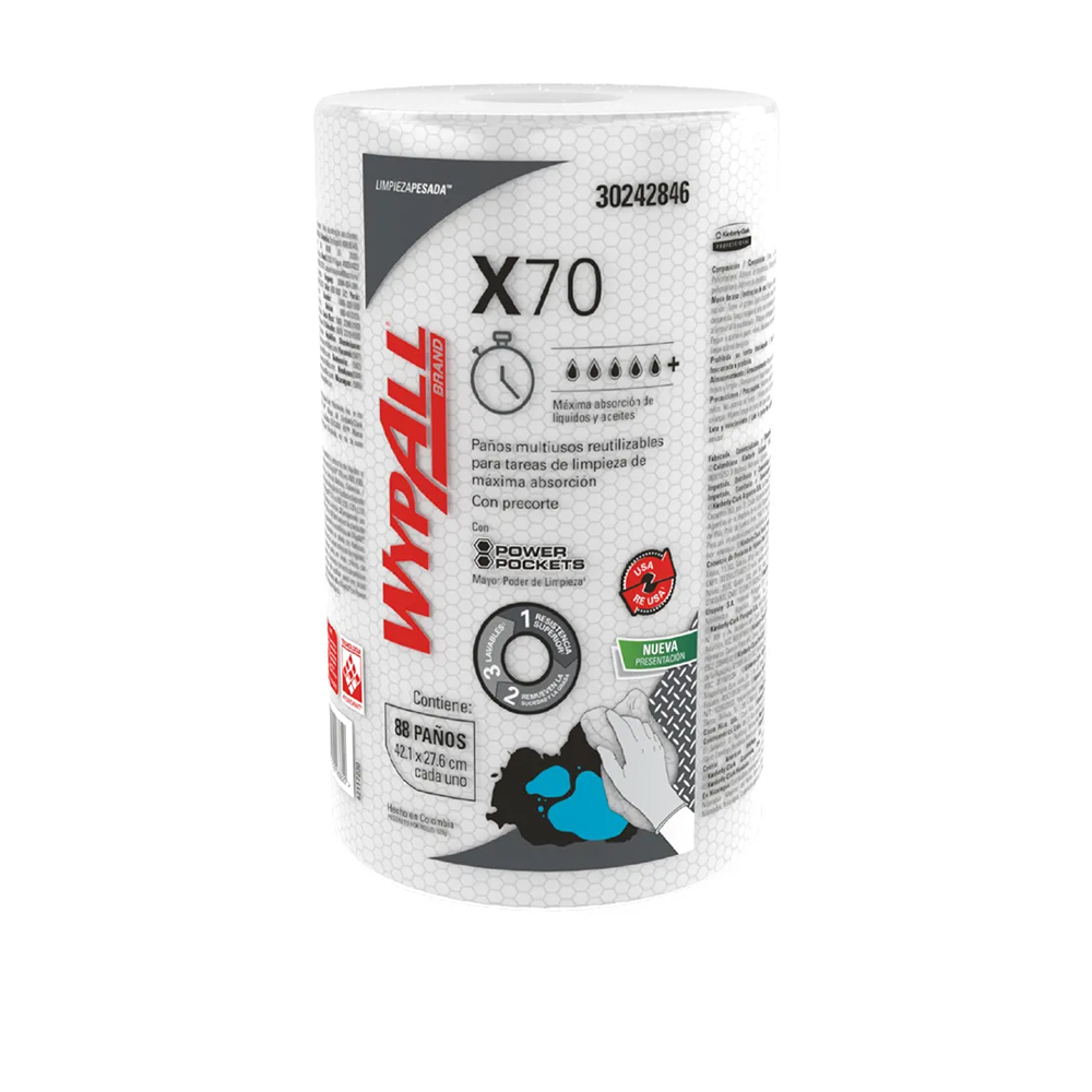 Paño de Limpieza Wypall X70