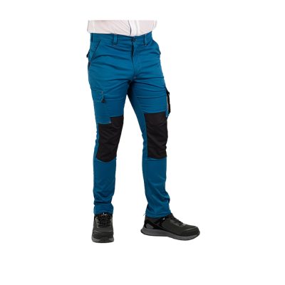 Pantalón Cargo HW Dakota Spandex Petroleo